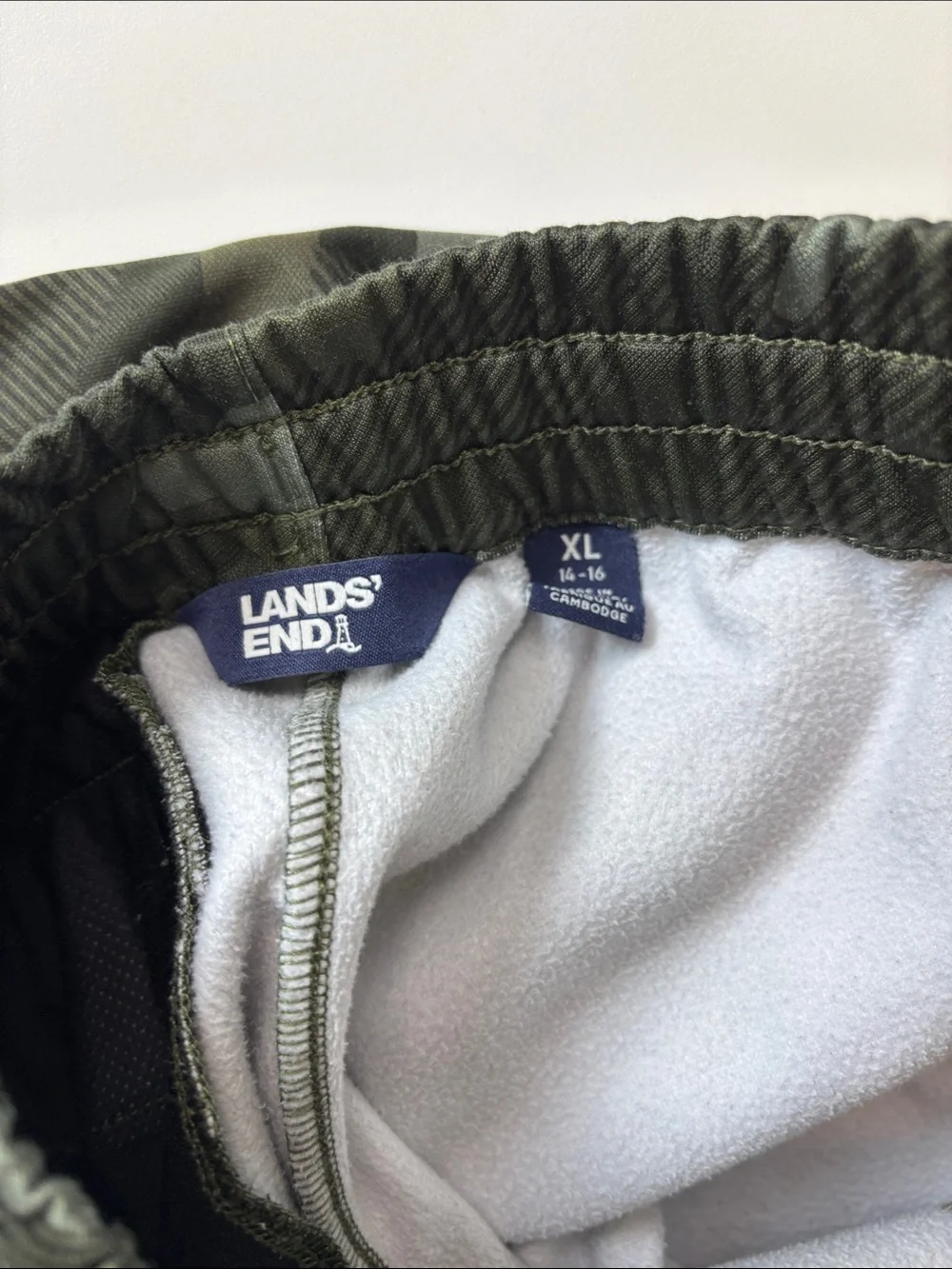 Bundle 2/$30! GAP Boys Shorts Set Gray Sweatshorts & Green Camo Athletic Shorts